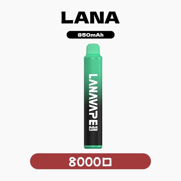 LANA拋棄式電子煙8000口評價